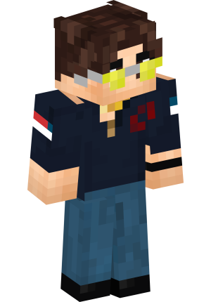 Стильный парень в желтых очках