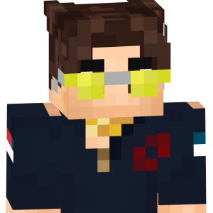 Стильный парень в желтых очках - Спереди