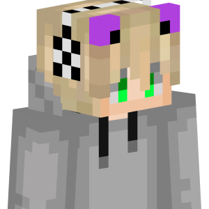 Неоновый аниме-кот - Сбоку