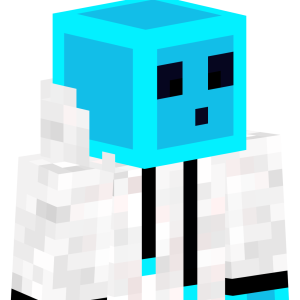 Неоновый слизень в худи - Сбоку