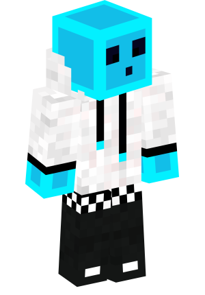 Неоновый слизень в худи